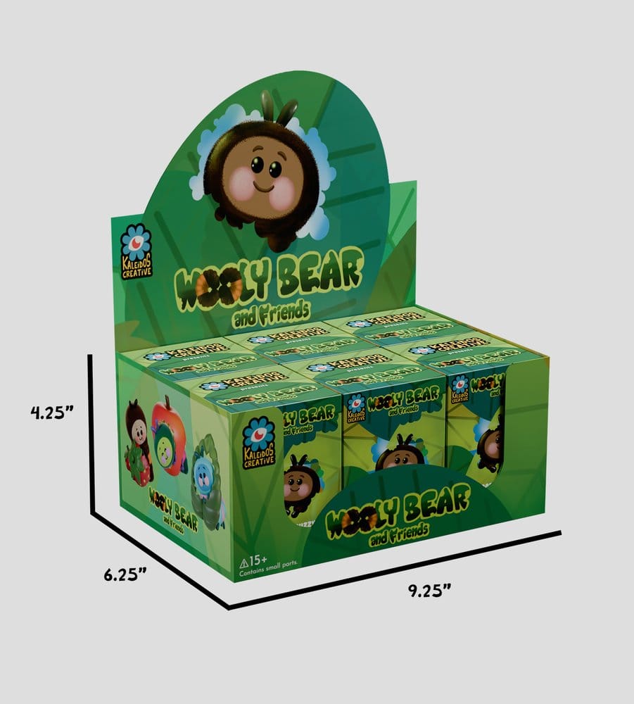 Wooly Bear and Friends Vinyl Minifiguren S1 13 cm Blind Box Display (6)