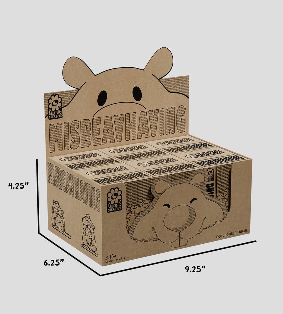 MisBEAVhaving Minifiguren S1 5 cm Blind Box Display (6)
