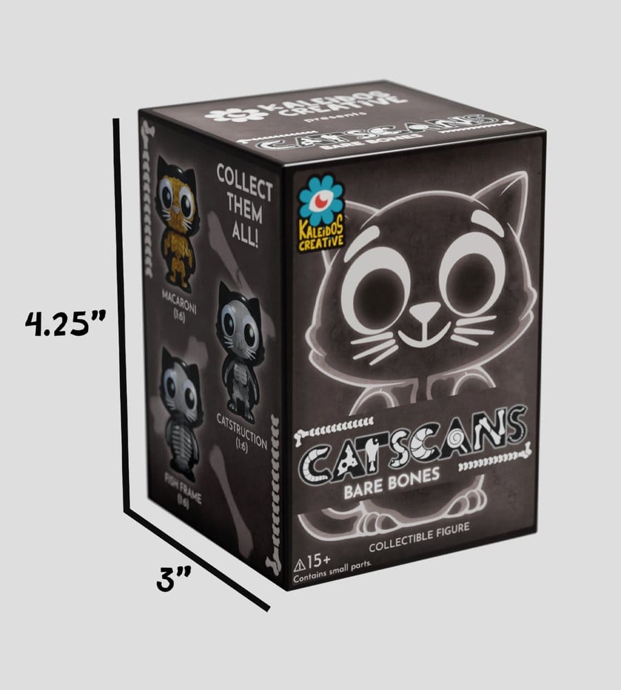 Catscans Minifiguren S2 Bare Bones 6 cm Blind Box Display (6)