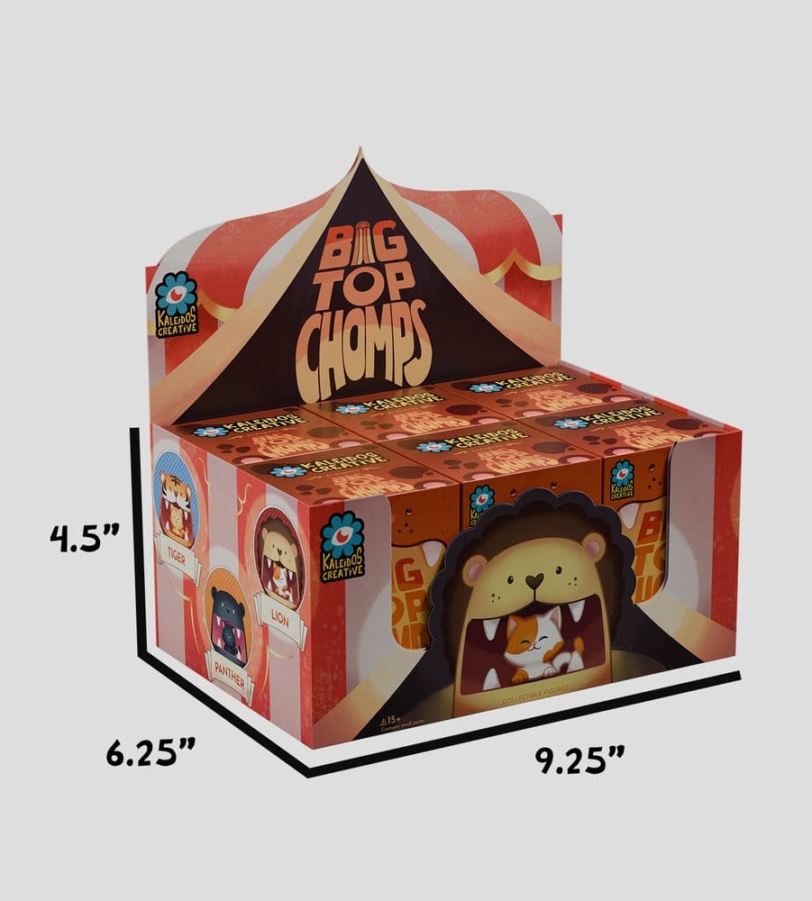 Big Top Chomps Minifiguren S1 6 cm Blind Box Display (6)