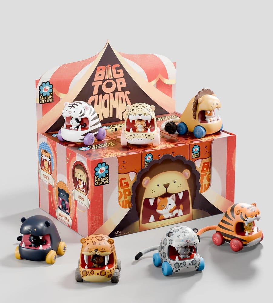 Big Top Chomps Minifiguren S1 6 cm Blind Box Display (6)