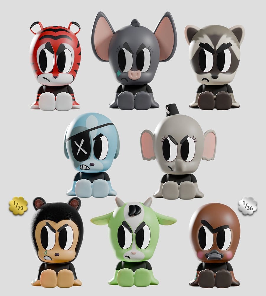 Tiny Shiny Hiney Peakers Minifiguren S2 7 cm Blind Box Display (6)