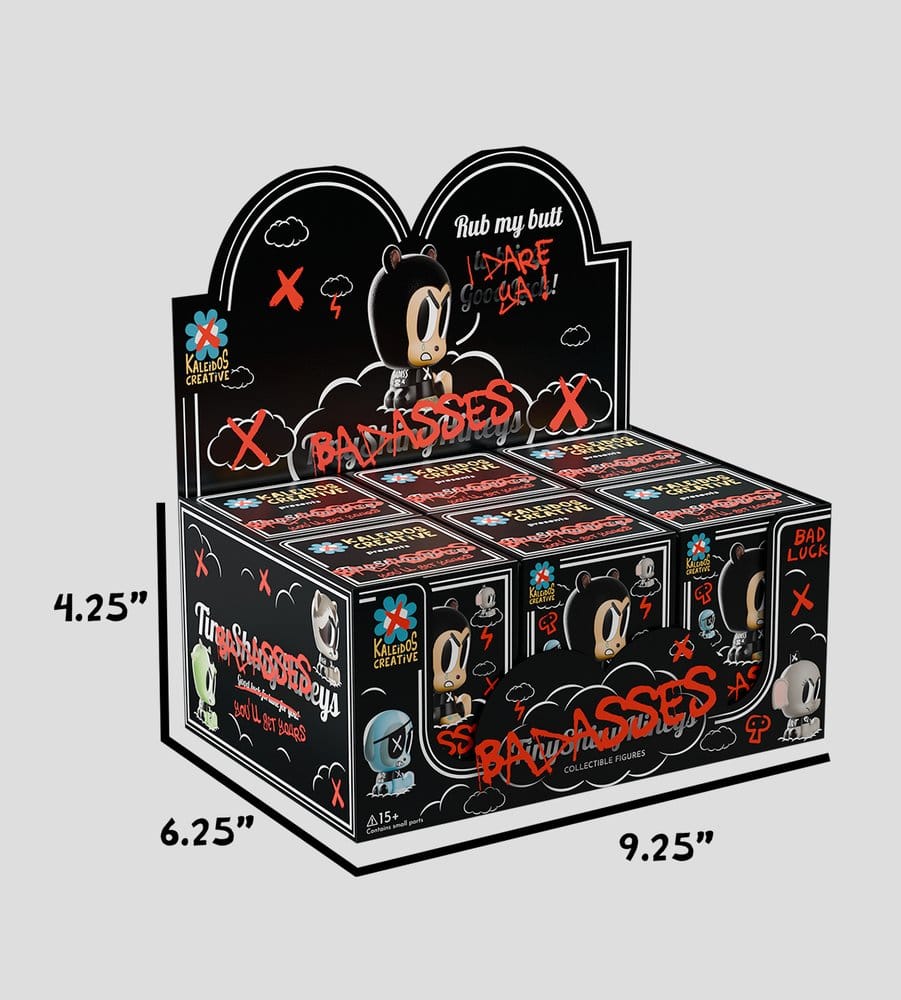 Tiny Shiny Hiney Peakers Minifiguren S2 7 cm Blind Box Display (6)