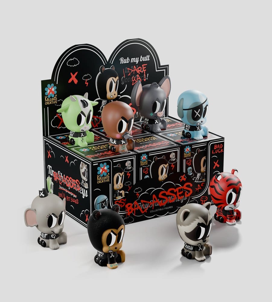 Tiny Shiny Hiney Peakers Minifiguren S2 7 cm Blind Box Display (6)