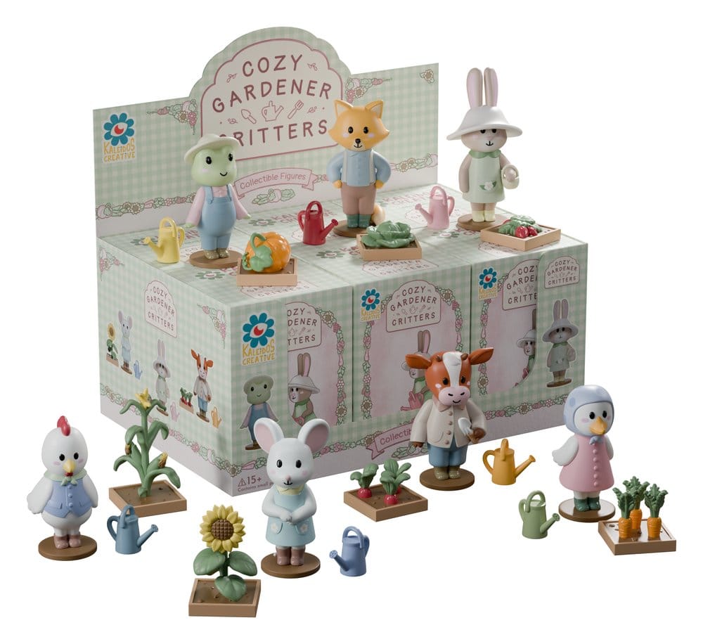 Cozy Gardeners Minifiguren S1 8 cm Blind Box Display (6)