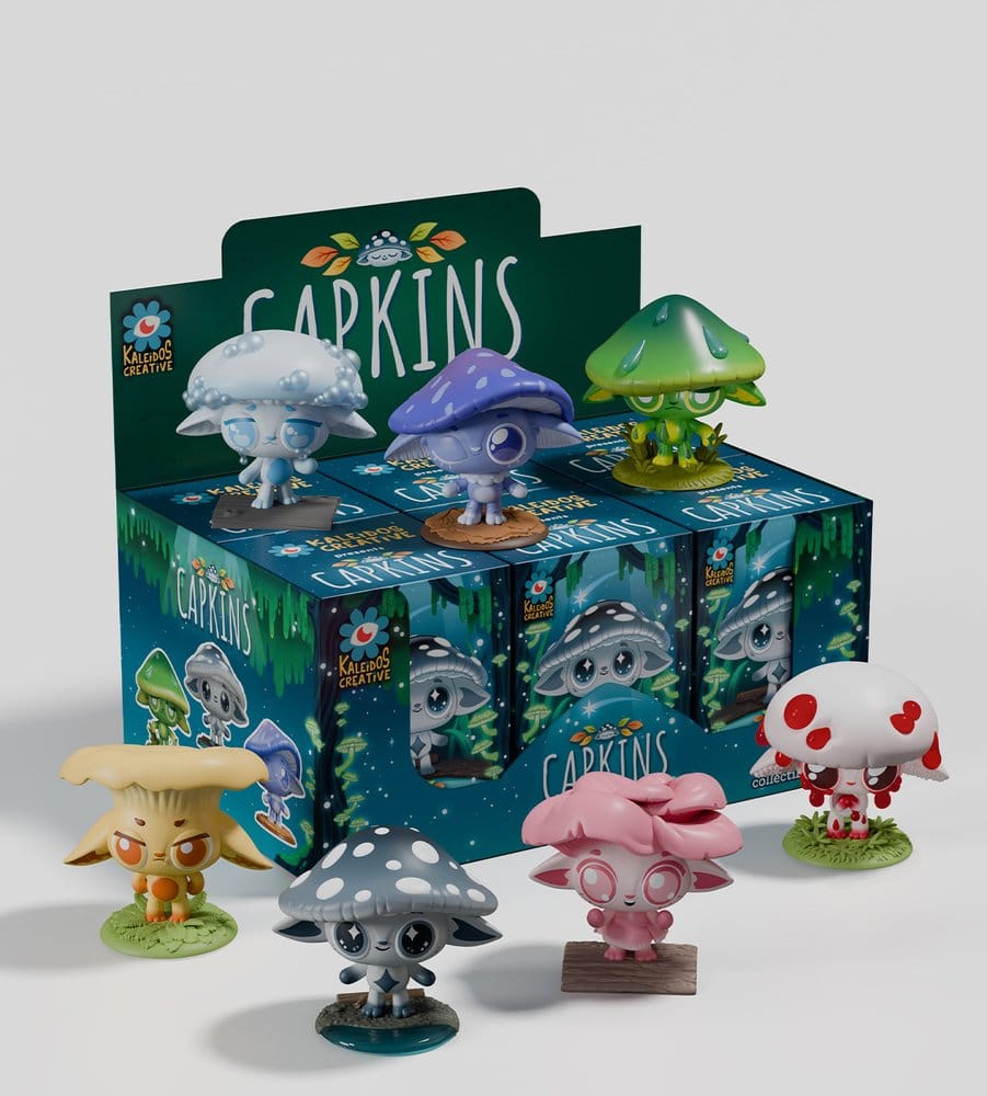 Capkins Minifiguren S2 7 cm Blind Box Display (6)