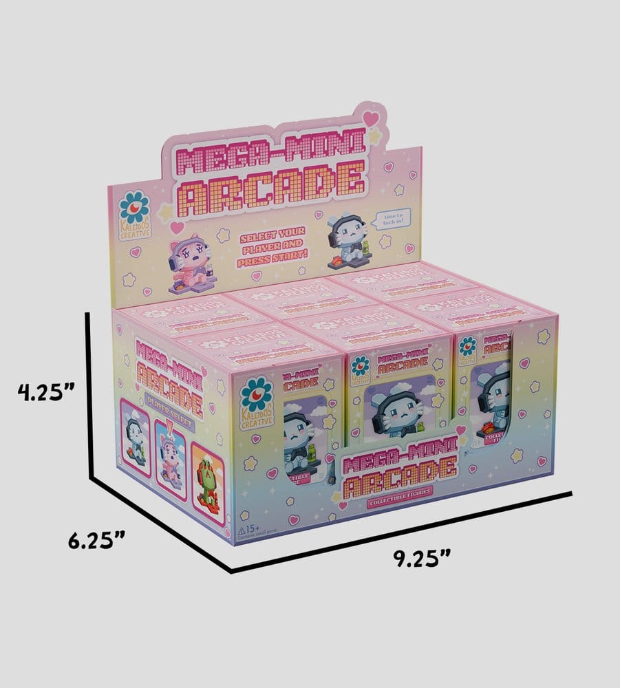 Mega Mini ArcadeMinifiguren S1 6 cm Blind Box Display (6)