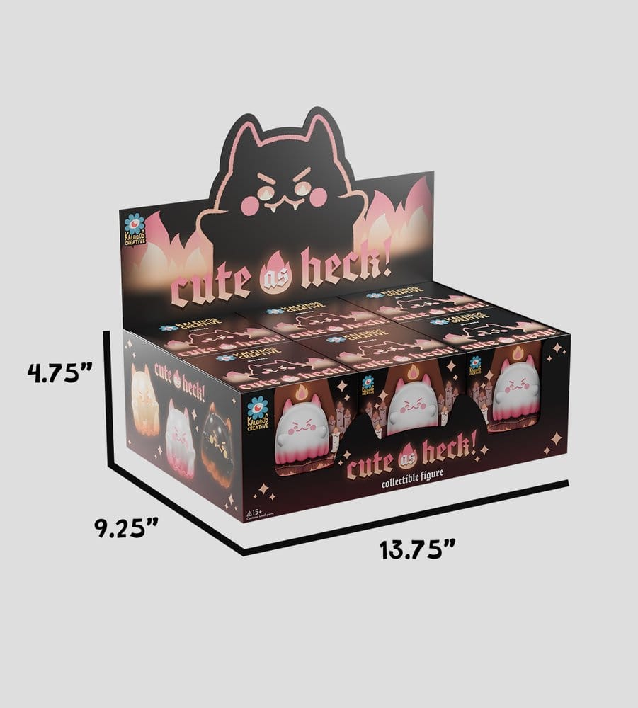 Cute As Heck Minifiguren S1 9 cm Blind Box Display (6)