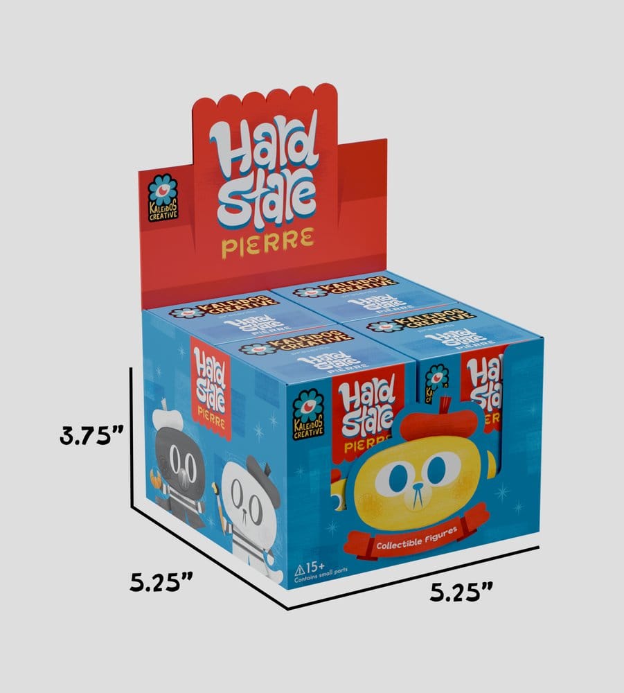 Hard Stare Pierre Minifiguren S1 5 cm Blind Box Display (4)