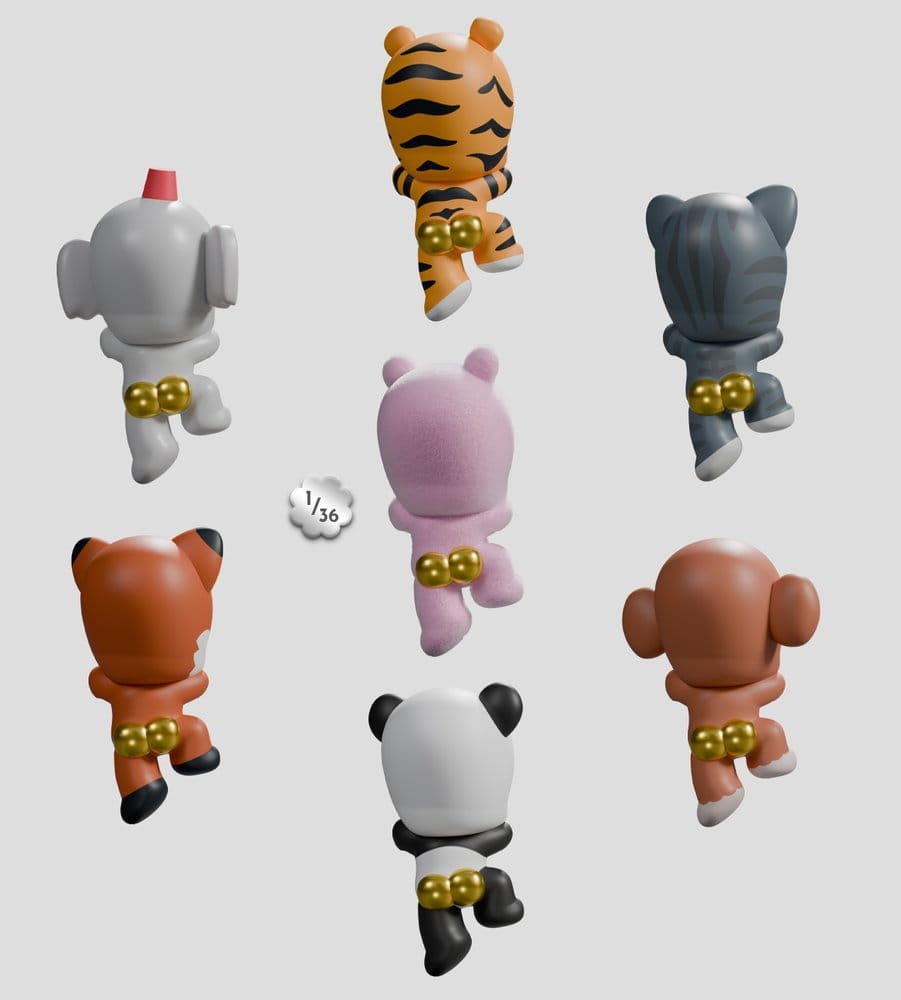 Tiny Shiny Hiney Peakers Minifiguren S1 6 cm Blind Box Display (6)