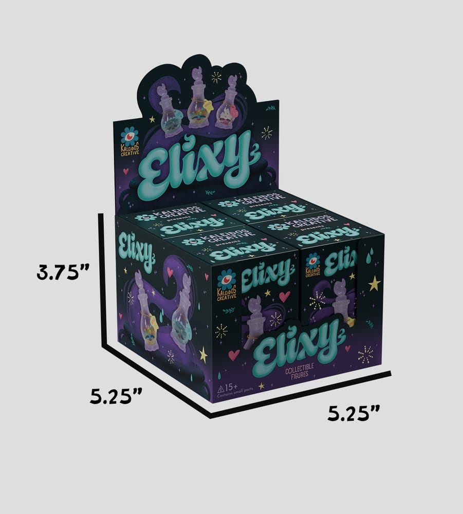 Elixy Minifiguren S1 8 cm Blind Box Display (4)