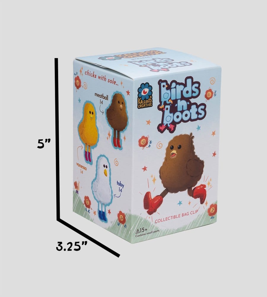 Birds N Boots Minifiguren S1 8 cm Blind Box Display (4)