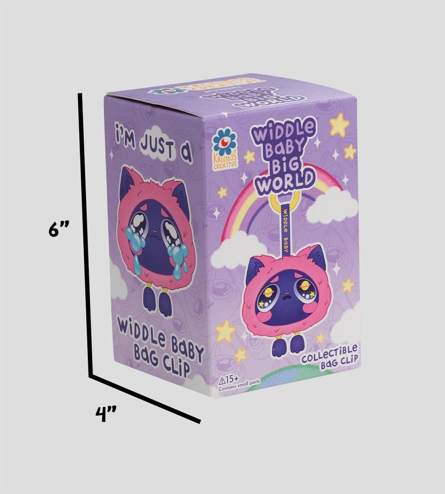 Widdle Baby Schlüsselanhänger 7 cm Blind Box Display (4)