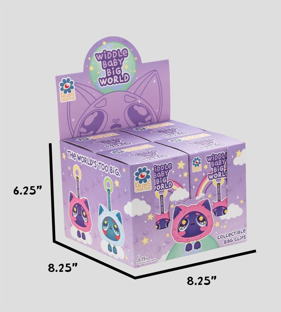 Widdle Baby Schlüsselanhänger 7 cm Blind Box Display (4)