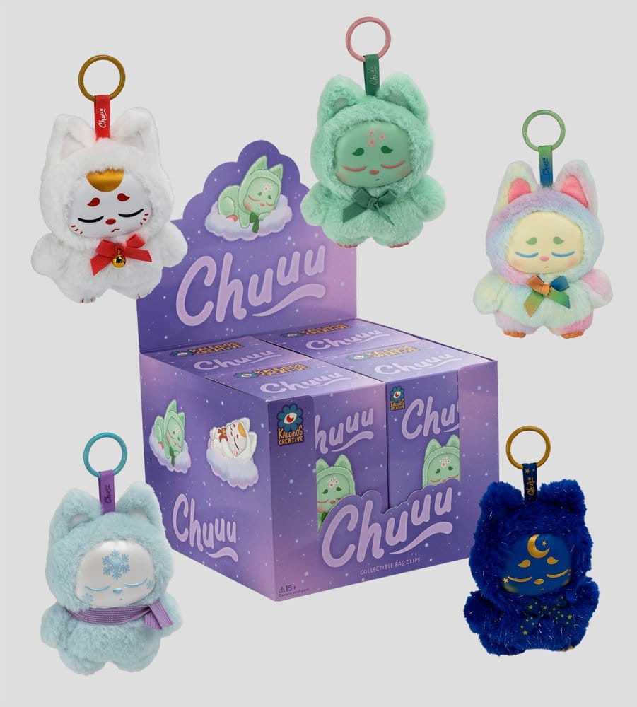 Chuuu Schlüsselanhänger S1 11 cm Blind Box Display (4)