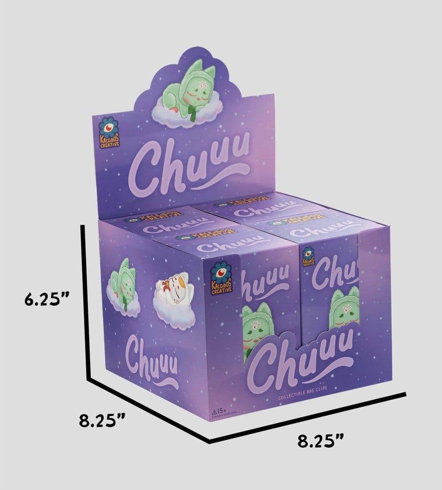 Chuuu Schlüsselanhänger S1 11 cm Blind Box Display (4)