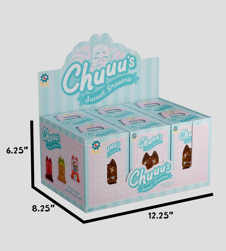 Chuuu Vinyl Minifiguren S2 Sweet Treats 11 cm Blind Box Display (6)