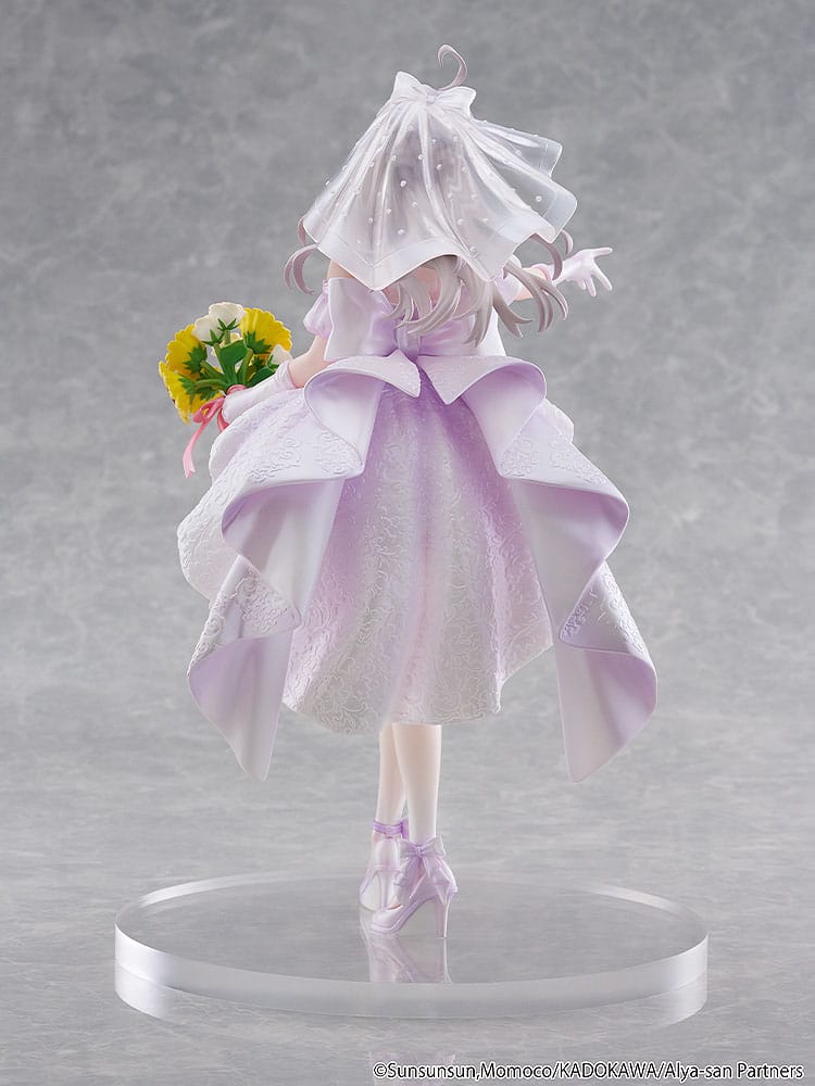 Alya Sometimes Hides Her Feelings in Russian Statue 1/7 Alisa Mikhailovna Kujou Wedding Dress Ver. 24 cm   