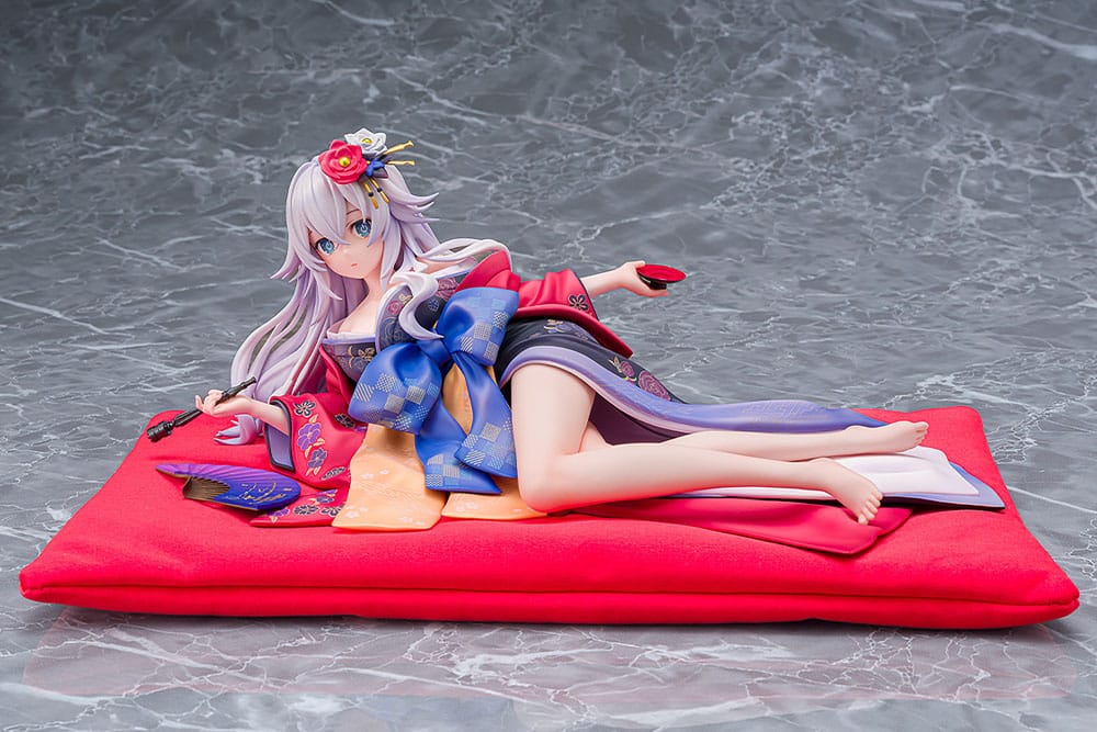Neptunia x Senran Kagura Statue 1/7 Black Heart Kimono Ver. 10 cm 