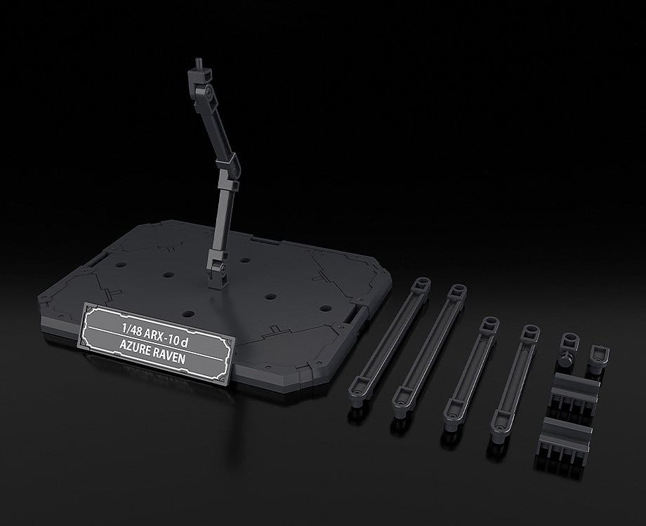 Full Metal Panic! Plastic Model Kit 1/48 Azure Raven with Type 10 Modified Monomolecular Blade Plated Ver. & Special Display Base 18 cm     