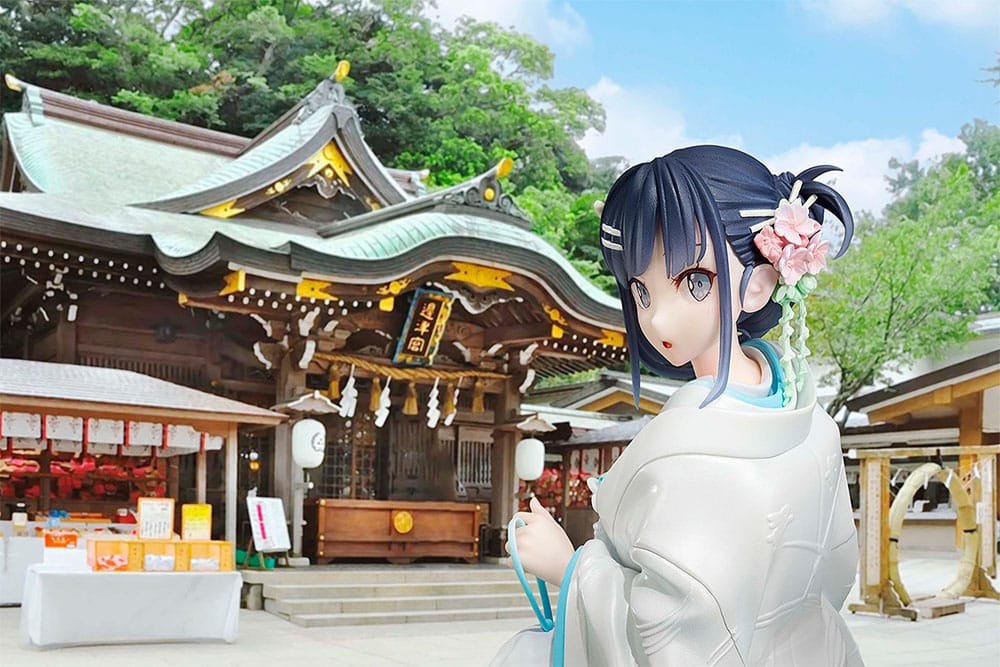 Rascal Does Not Dream of a Bunny Girl Senpai Statue 1/7 Mai Sakurajima White Kimono Ver. 23 cm        