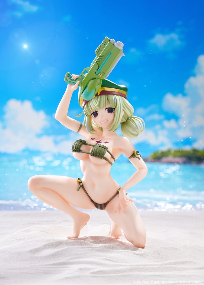 Gushing over Magical Girls Statue 1/6 Leoparde Swimsuit Ver. 22 cm 