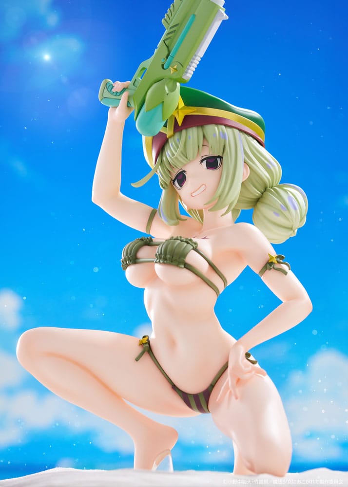 Gushing over Magical Girls Statue 1/6 Leoparde Swimsuit Ver. 22 cm 