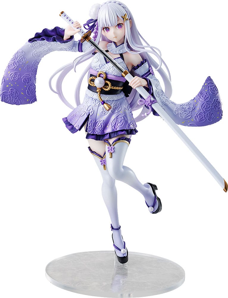 Re:ZERO -Starting Life in Another World- PVC Statue 1/7 Emilia Combat Outfit ver. 24 cm 