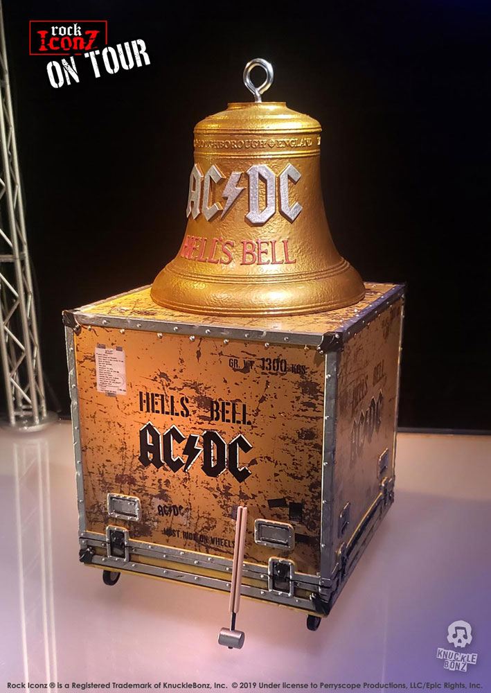 AC/DC Rock Ikonz On Tour Statuen Hell's Bell
