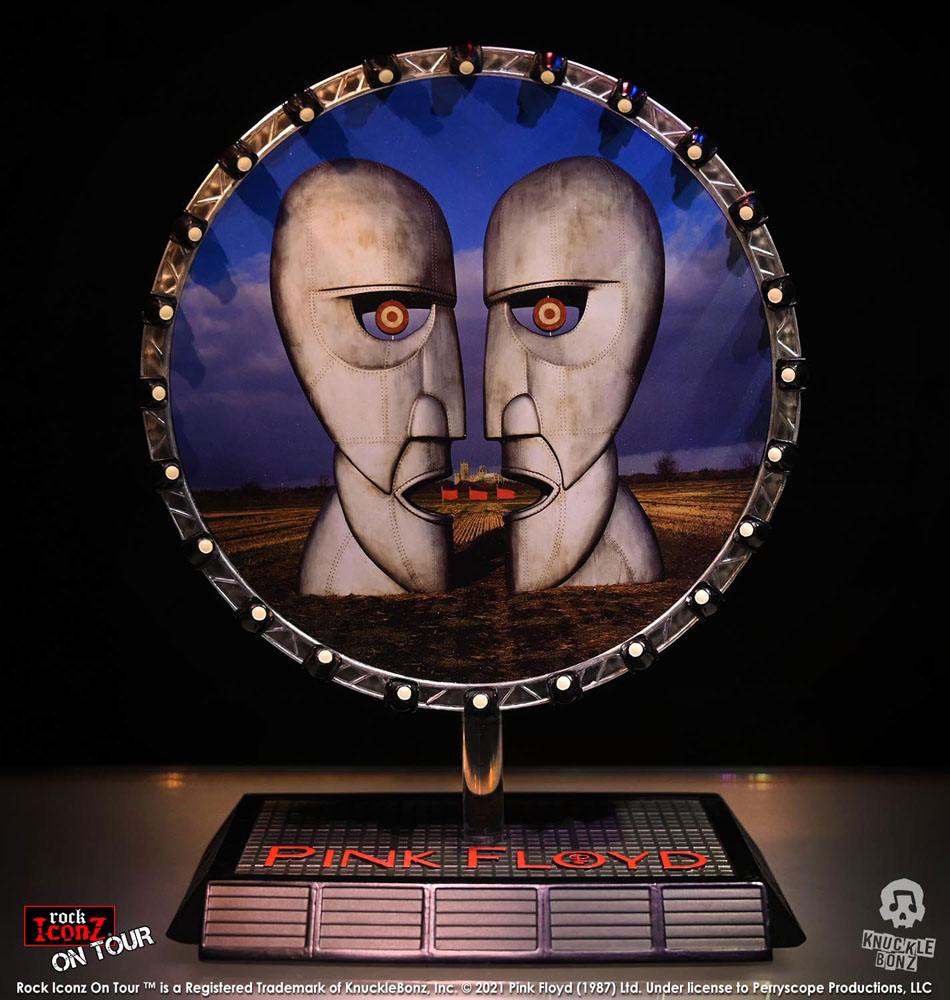Pink Floyd Rock Ikonz On Tour Statue Projection Screen 25cm