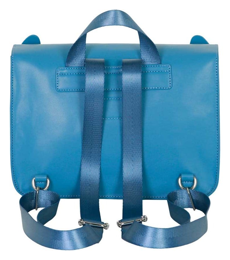 Lilo & Stitch Satchel Umhängetasche Rucksack Tongue Blue
