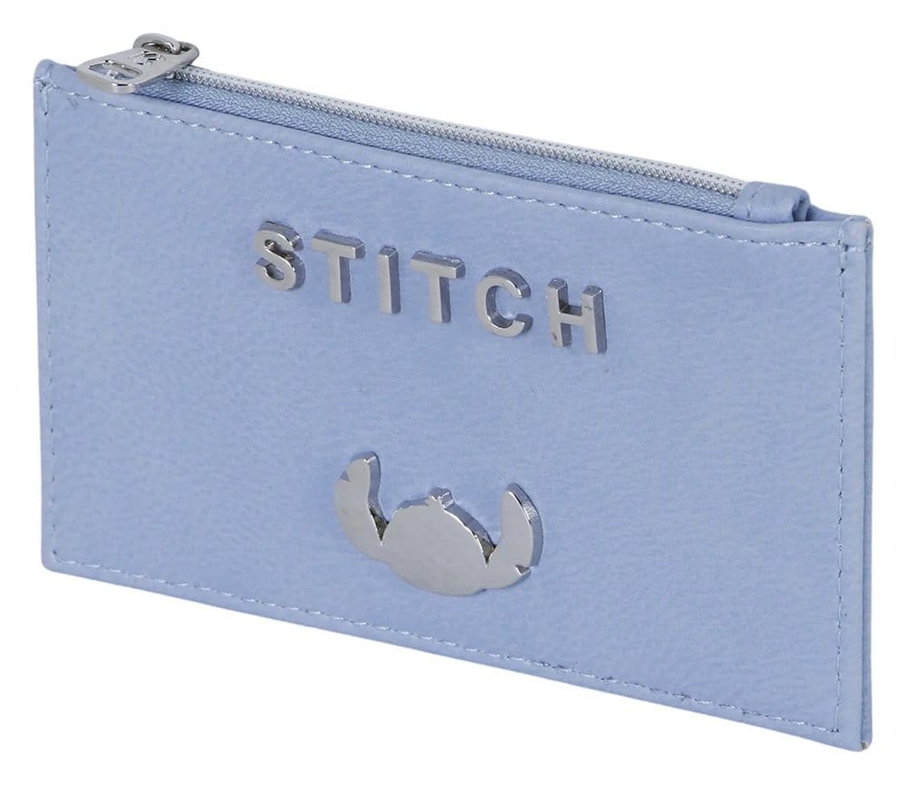 Lilo & Stitch Slim Karten-Etui / Mini-Geldbeutel Steel Blue
