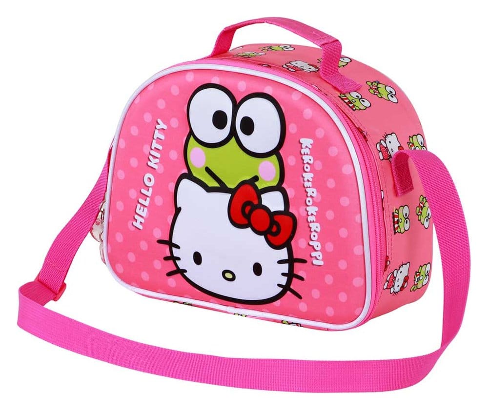 Sanrio 3D Lunch Box Brotzeittasche Hello Kitty Funny Pink