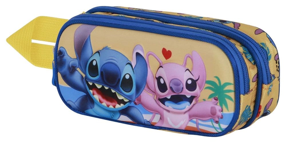 Lilo & Stitch 3D Double Federmäppchen Ocean Blue