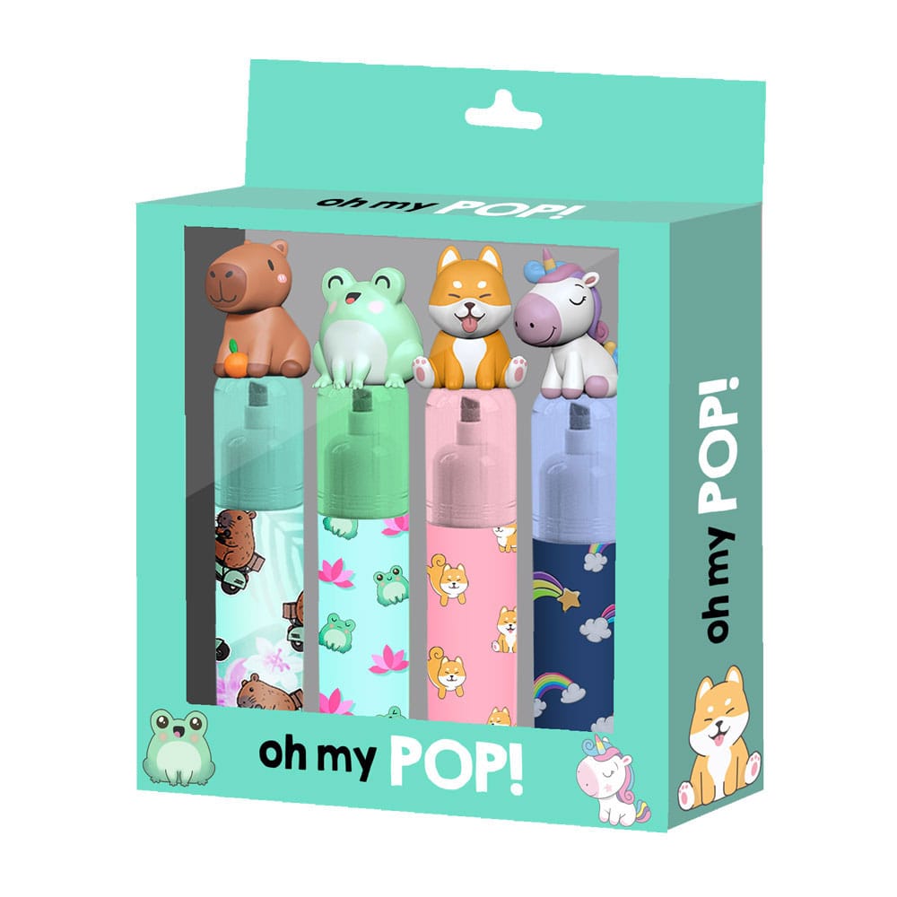 Oh My Pop! Textmarker 4-er Pack    