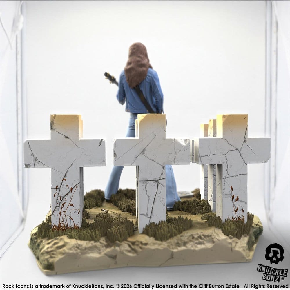 Metallica Rock Iconz Figur Cliff Burton III 21 cm