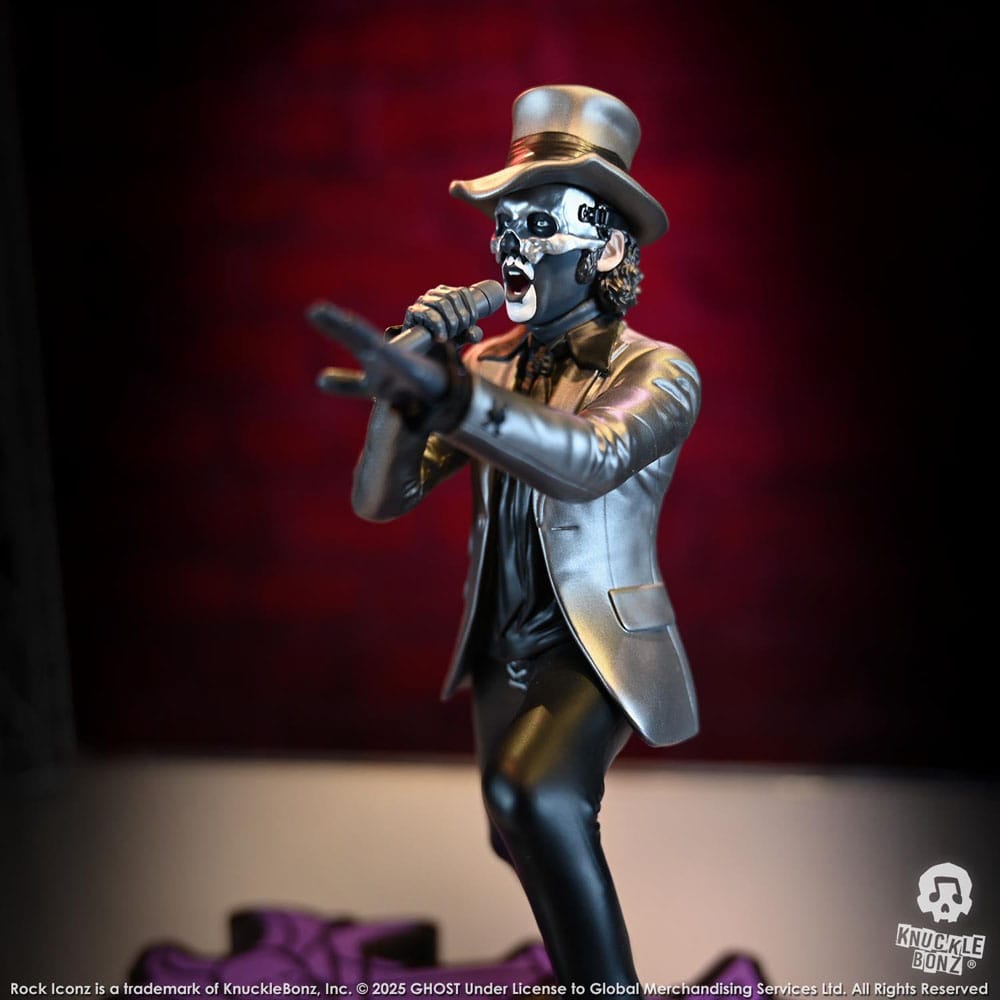 Ghost Rock Iconz Statue Papa V Perpetua Top Hat 22 cm