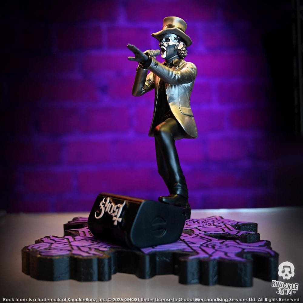Ghost Rock Iconz Statue Papa V Perpetua Top Hat 22 cm