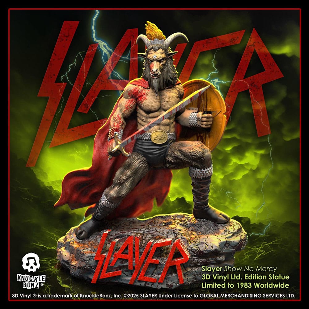 Slayer 3D Vinyl Statue Show No Mercy Minotaur 22 cm