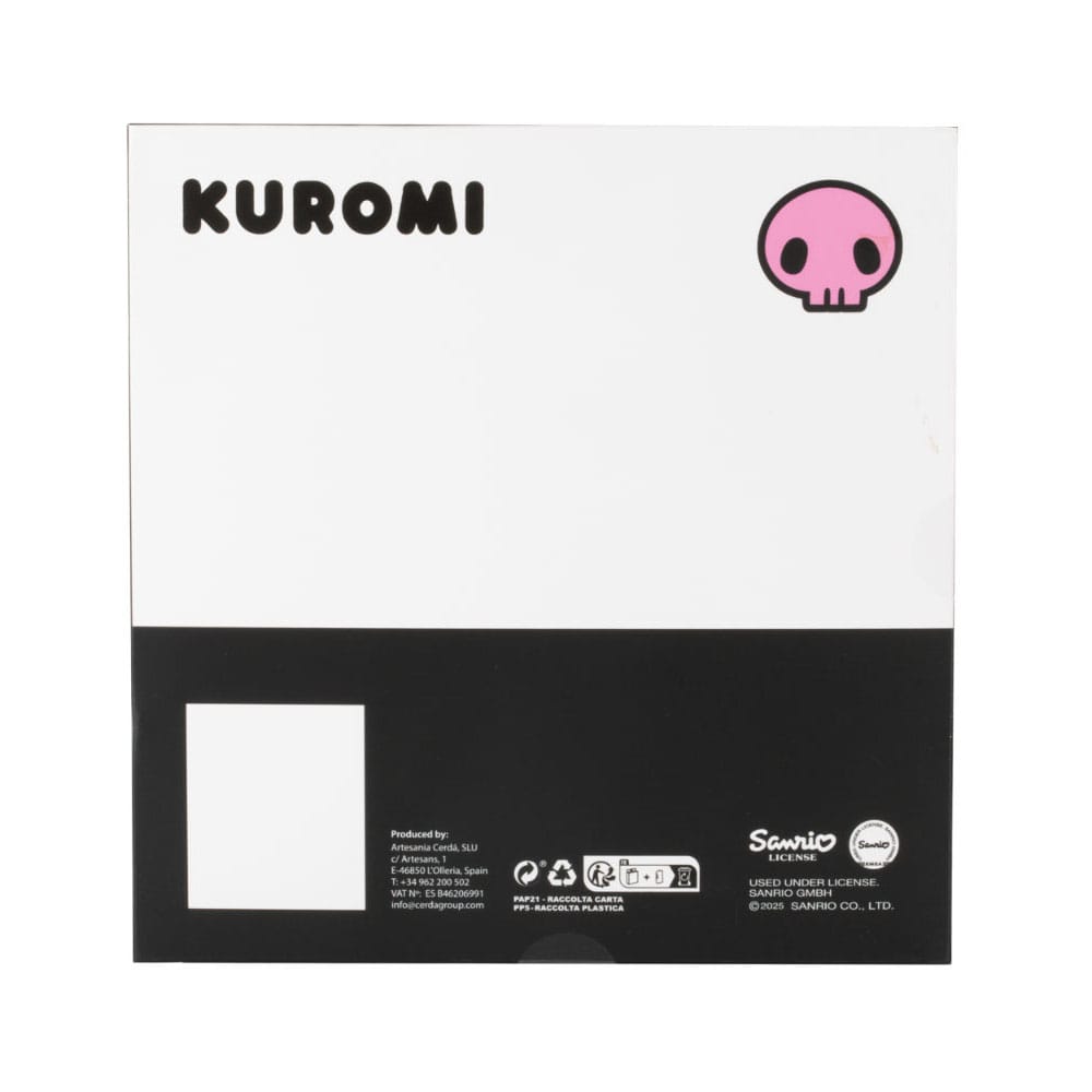 Sanrio Notizbuch mit Kugelschreiber Geschenk-Set Kuromi 