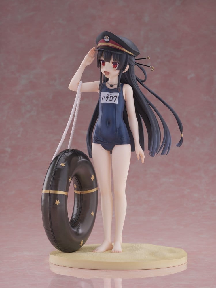 Maitetsu Last Run!! KoiKoi -Sakura- PVC Figur 1/6 Hachiroku School Swimsuit Ver. 23 cm