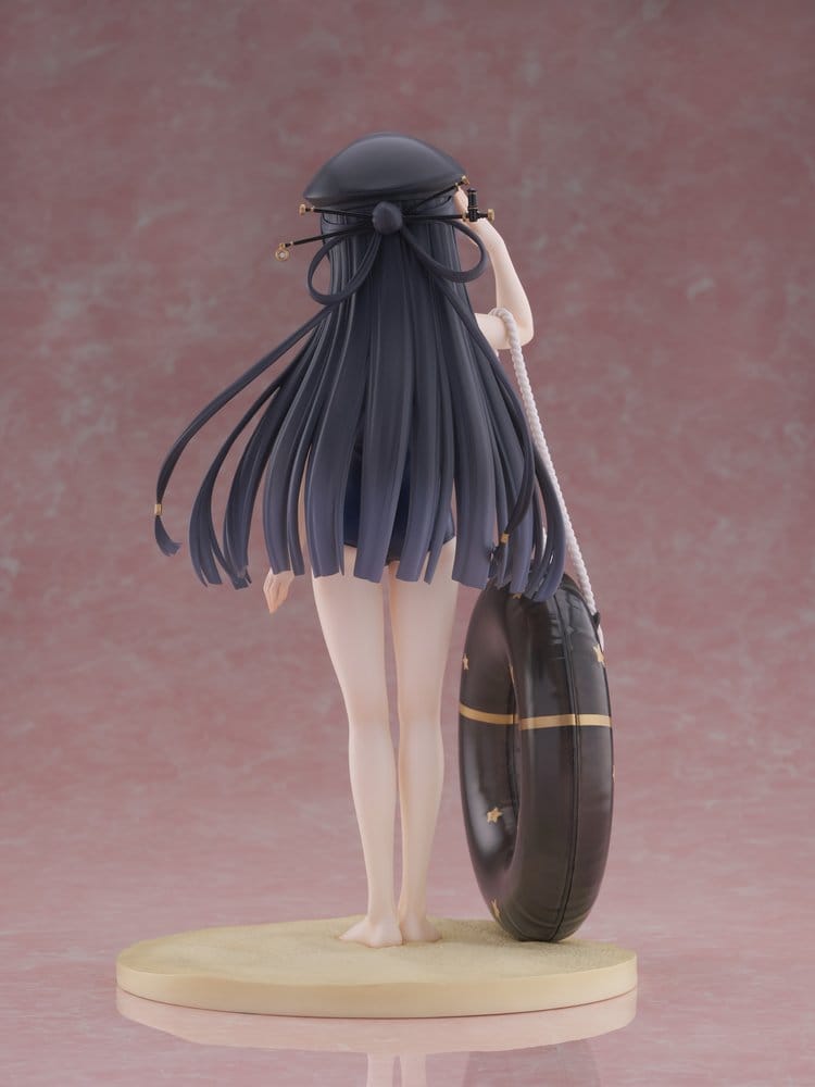 Maitetsu Last Run!! KoiKoi -Sakura- PVC Figur 1/6 Hachiroku School Swimsuit Ver. 23 cm