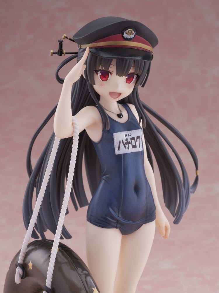 Maitetsu Last Run!! KoiKoi -Sakura- PVC Figur 1/6 Hachiroku School Swimsuit Ver. 23 cm