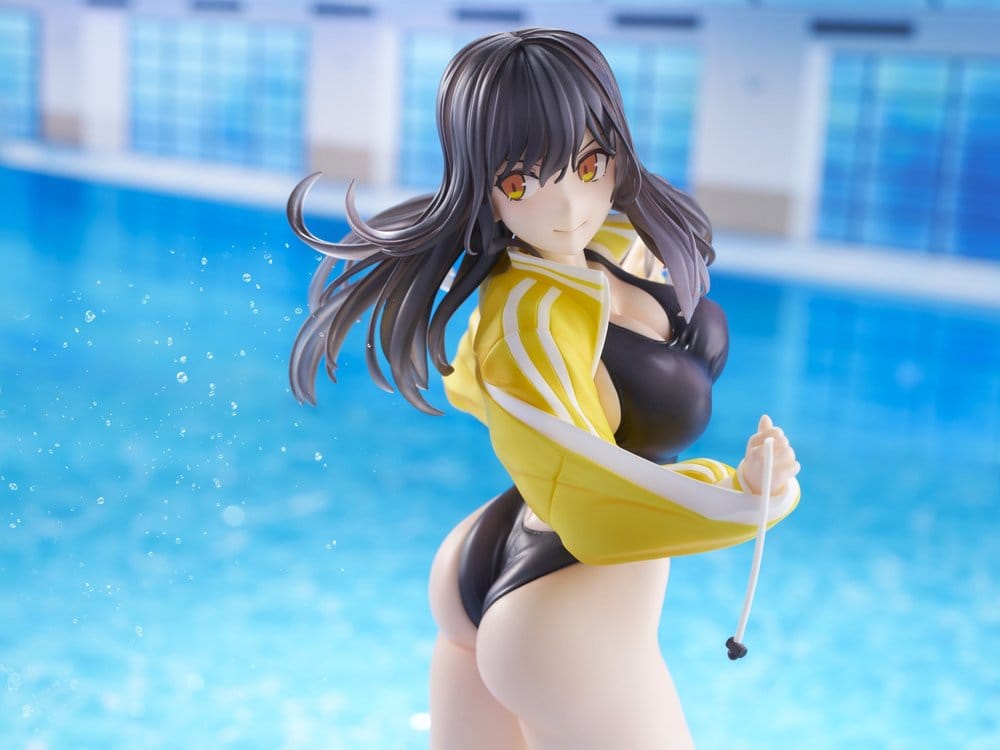 KoiKoi Sakura PVC Figur 1/6 Kyou kara Suieibu Komon no Tama-chan Sensei 27 cm