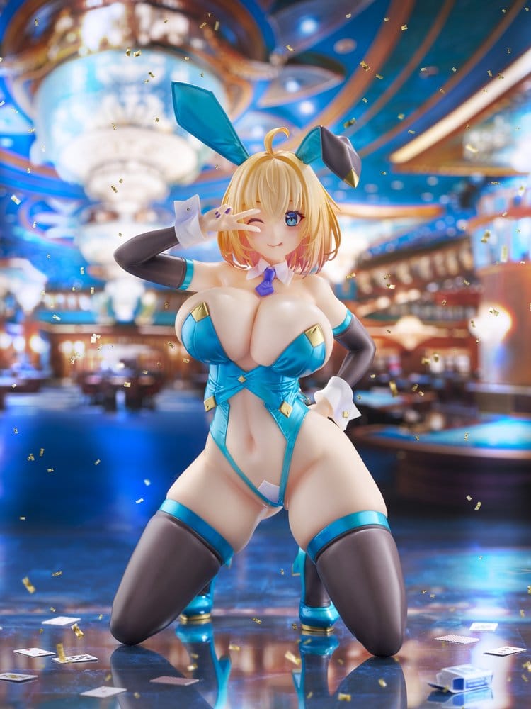 Original Character KoiKoi -Sakura- PVC Figur 1/6 Sophia F. Shirring Blue Bunny Ver. 20 cm