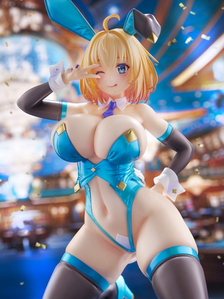 Original Character KoiKoi -Sakura- PVC Figur 1/6 Sophia F. Shirring Blue Bunny Ver. 20 cm