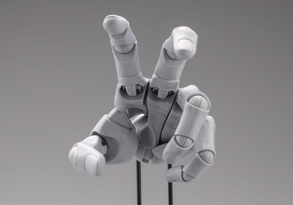 Takahiro Kagami PVC Artist Support Item Hand 1/1 Model Men /L Gray 22 cm  