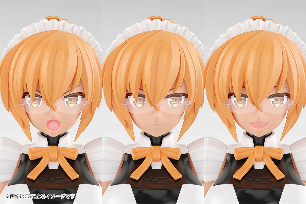 The King Of Braves GaoGaiGar Plastic Model Kit Brave Girl 2 17 cm    