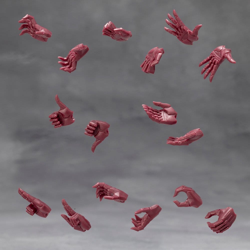 Megalomaria Unlimited Universe Model Kit Zubehör-Set Ex Hand Unit Male Type A Red Ver.