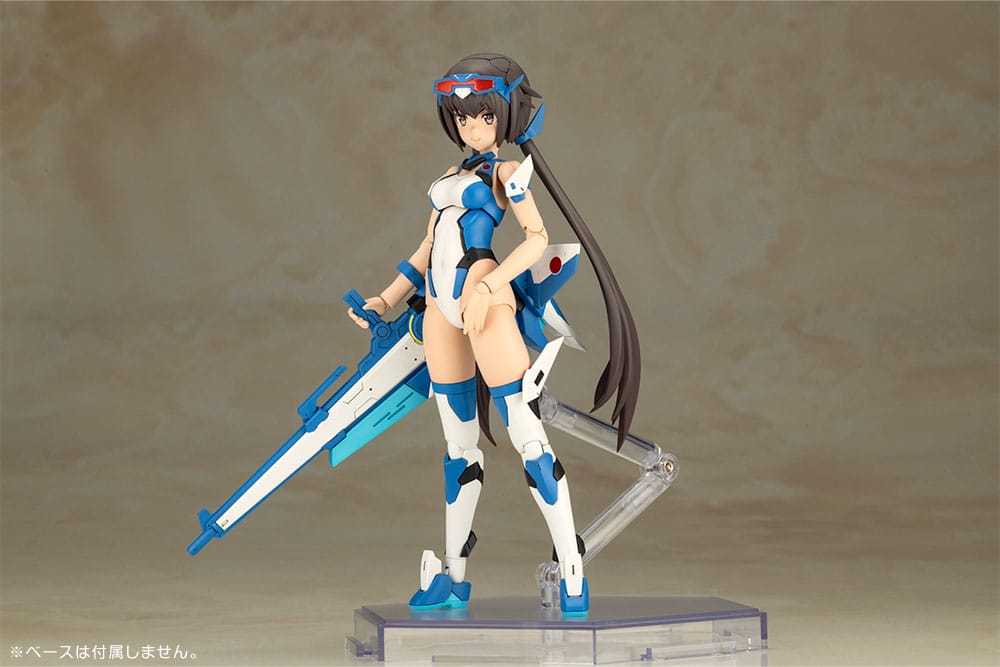 Frame Arms Girl Plastic Model Kit Stylet Swimsuit Blue Impulse Color Ver. 16 cm   